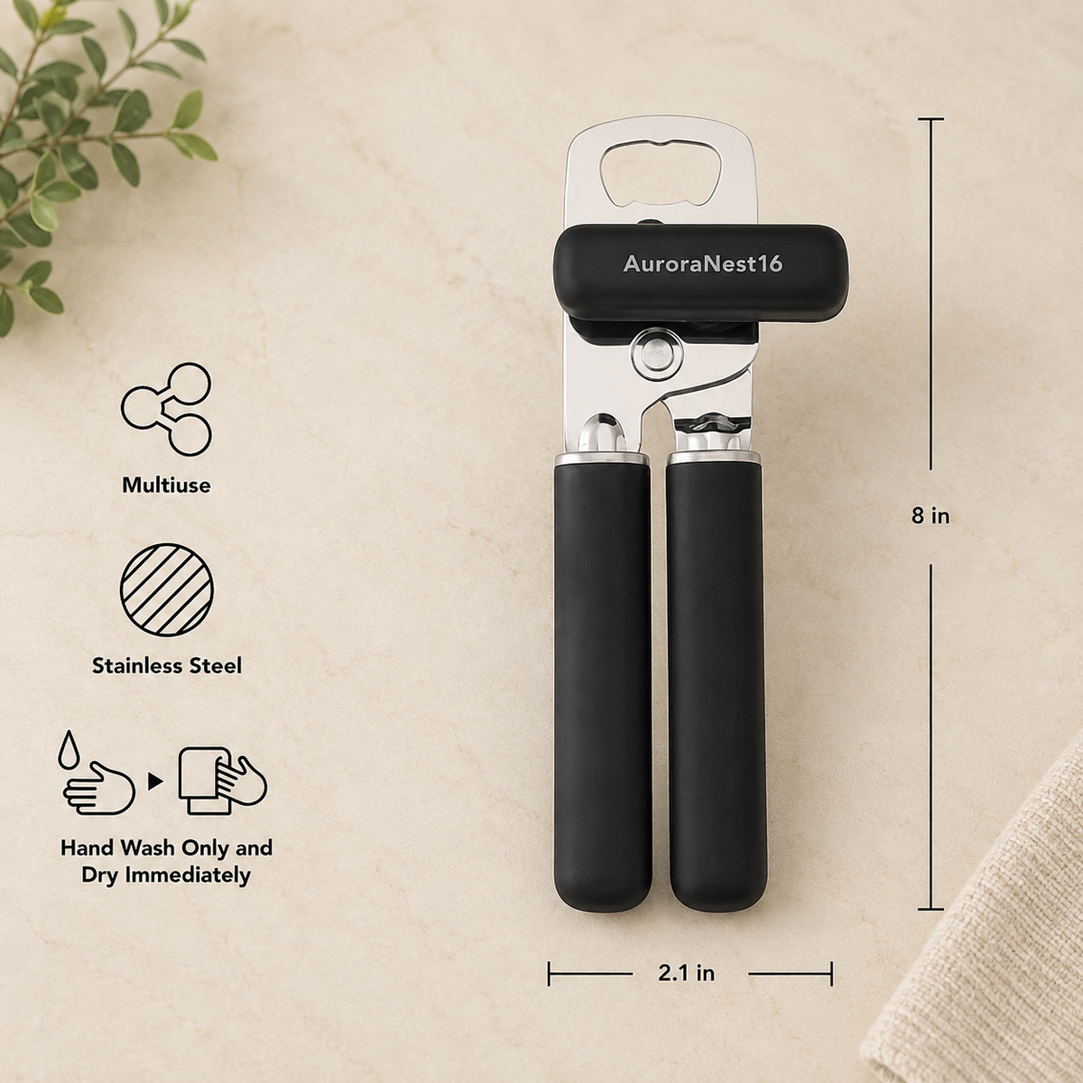Stainless Steel Can Opener